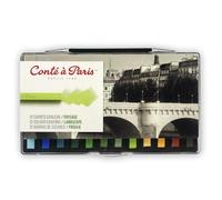 Conte A Paris Calais Conte color plastic box set 12 color landscape set 50130 (japan import)