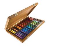 CONTE' A PARIS CASSETTA BAMBOO 48 CARRE' GESSETTI PASTELLI COLORATI BOX CARRè