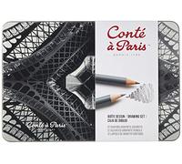 Contè À Paris - Conf. Di Metallo "Disegno" 12 Matite Grafite
