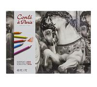 Contè À Paris - Scatola Metallo 48 Matite Pastello