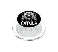 Conte Catula - Gatto divertente a tema Halloween PopSockets PopGrip per MagSafe