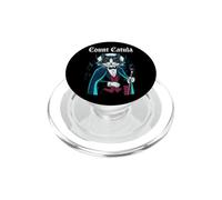 Conte Catula - Gatto divertente a tema Halloween PopSockets PopGrip per MagSafe
