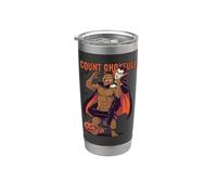 Conte Chokesula BJJ Halloween Umorismo Bicchiere termico in acciaio inox doppia parete