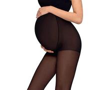 Conte - Collant Premaman con Pantaloncini di supporto, effetto seta, colore opaco, Bronzo, X-Large