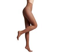 Conte elegant BIKINI 40 DEN Collant in Seta da Donna - Calze con Slip Rinforzato - Collant Sottile da Donna Estremamente Elastico - Taglia 4 - Mokka