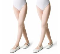 Conte elegant Collant Bambina BALLET 70 DEN 2-Pack - Pantacollant Opachi in Microfibra 3D per Danza Classica e Ginnastica Artistica - Vita Elastica e Cuciture Piatte, Perfetti per Scuola e Spettacoli