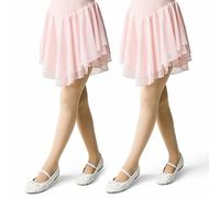 Conte elegant Collant Bambina BALLET 70 DEN 2-Pack - Pantacollant Opachi in Microfibra 3D per Danza Classica e Ginnastica Artistica - Vita Elastica e Cuciture Piatte, Perfetti per Scuola e Spettacoli