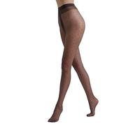 Conte elegant DOTS 20 DEN Collant Fantasia Pois da Donna - Calze Pois da Donna Extra Elastico - Lycra - Taglia 4 - Grafite