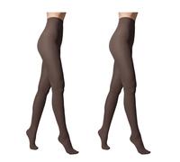 Conte elegant EPISODE 80 DEN Collant da Donna in Microfibra Velluto Morbido e Spesso Classico - Rinforzato ai Piedi - Caldo per l'Autunno e l'Inverno - per Danzare - Taglia 6 - Grafite