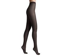 Conte elegant NUANCE 40 DEN Collant in Seta Opaca da Donna - Collant Sottile Rinforzato - Calze da Donna Estremamente Elastico - Taglia 5 - Nero