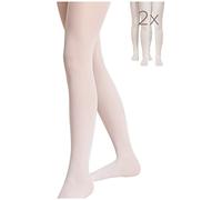 Conte elegant Principessa Eleganti Collant, Bianco, 116 cm-122 cm (Pacco da 2) Bambine e Ragazze