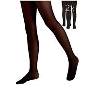 Conte elegant Principessa Eleganti Collant, Nero, 116 cm-122 cm (Pacco da 2) Bambine e Ragazze
