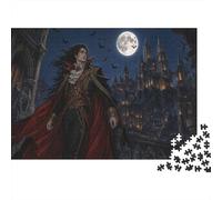 Conte Vampiro Gotico Dracula Vittoriano Puzzle 1000 Pezzi, Sfida Difficile
