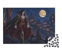Conte Vampiro Gotico Dracula Vittoriano Puzzle 1000 Pezzi, Sfida Difficile