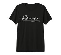 Contea di Alexander, Illinois (Il) Maglietta Premium
