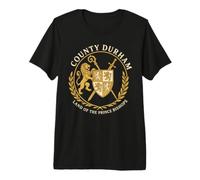 Contea di Durham Prince Bishops Inghilterra Nord-Orientale Maglietta Premium