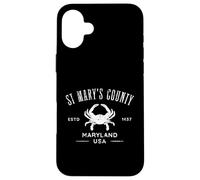 Contea di St Mary nel Maryland meridionale Est 1637 Custodia per iPhone 16 Plus