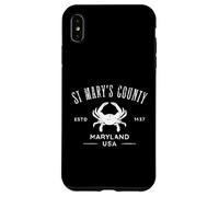 Contea di St Mary nel Maryland meridionale Est 1637 Custodia per iPhone XS Max