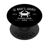 Contea di St Mary nel Maryland meridionale Est 1637 PopSockets PopGrip Adesivo