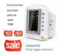 CONTEC CMS6500 Portable Patient Monitor ICU Vital Signs 7" Cardiac Machine CE