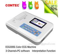 CONTEC ECG300G USB Elettrocardiografo ECG EKG a 3 canali Macchin software