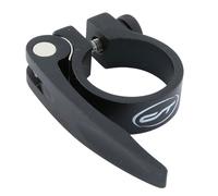 CONTEC Morsetto Sella Ø 31.8mm Morsetto Fascetta Rilascio Veloce Nero Bicicletta