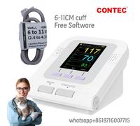 CONTEC08A veterinario sfigmomanometro digitale, NIBP + bracciale , Software, CE
