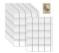 Contee per collezionisti, Libro di collezionisti di monete, album Transparent Coin Collection, portatile e pratico, Regalo di Capodanno, portatile