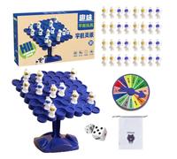 Conteggio degli alberi 'equilibrio degli astronauti, gioco da tavolo 'equilibrio, Gioco da tavolo ad albero bilanciato per due giocatori, Gioco da con albero bilanciato per due giocatori, gioca