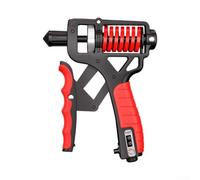 Conteggio meccanico Hand Grip Rinforzatore Regolare la Resistenza Facilmente da 10 a 100 Kg per un Allenamento Completo (RedB)