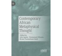 Contemporary African Metaphysical Thought