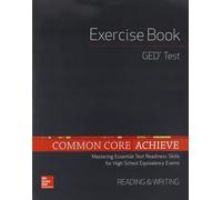 Contemporary Common Core Achieve, GED Exercise Book Reading and Writ (Tascabile)