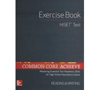 Contemporary Common Core Achieve, Hiset Exercise Book Reading & Writ (Tascabile)