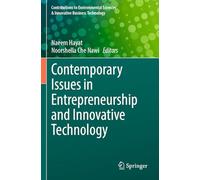 Contemporary Issues in Entrepreneurship and Innovative Technology