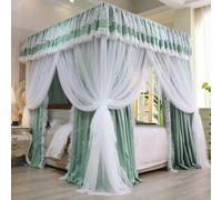 Contemporary Princess-Style Bed Canopy,Mosquito Net for Full Beds,Softly Draped Look (180 * 220cm-70.9 * 86.6in)