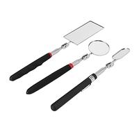 Contencinty 3 specchi rotondi telescopici quadrati per ispezione del veicolo, per osservare la bocca B