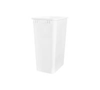 Contenedor de basura Rev-A-Shelf de 50 cuartos de gal n, blanco