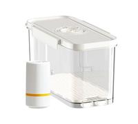 Conteneurs Stockage Alimentaire - Pompe Vides | Boîtes hermétiques pour conservation prolongée | Récipients cuisine avec système vide d’air | Parfaits pours aliments frais, organisation maison