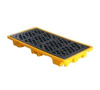 contenimento per uso industriale, Vassoio modulare di contenimento perdite Pallet stoccaggio antiscivolo for uso industriale Dimensioni multiple(51.18x26.77x5.91in)