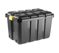 Tontarelli BoxOne Porta-Attrezzi, 140 L, 79 x 52 x h 52 cm, Nero/Ambra