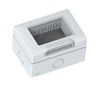 CONTENITORE 3 POSTI PROTETTO IP55 GRIGIO VP42 COMPATIBILE VIMAR PLANA VP42-CP-ECO27336 ECOVA
