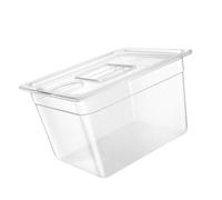 Contenitore a macchina di cottura lenta di grande capacità con la parte lenta del fornello della cucina della finestra trasparente per gli accessori facili