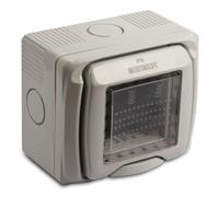 Contenitore a parete Master IP55 2 moduli 43402