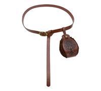 Contenitore a tema regolabile in vita per raduni di LARP Rievocazioni storiche e uso pratico quotidiano Borsa vintage Knight, Cst074br, Taglia unica, Bellezza di massa