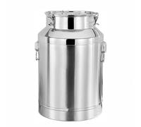 contenitore acciaio inox per olio 5-88 litri, tappi per taniche olio distributore di bevande for conservare liquidi e solidi,capacity-28Liters
