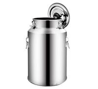 contenitore acciaio inox per olio 5 litri recipiente acciaio inox per olio Trasporto del Latte in Acciaio Inossidabile Secchio,capacity-48Liters