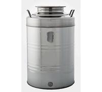 Contenitore acciaio inox per olio 50 l