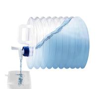 Contenitore Acqua Campeggio 5L Con Rubinetto Manico Dispenser Pieghevole