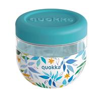 Contenitore Alimentare con Motivo Foglie ad Acquerello 770ml con Coperchio