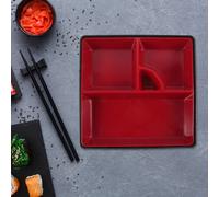 Contenitore alimentare giapponese bento box sushi da imballaggio con multi